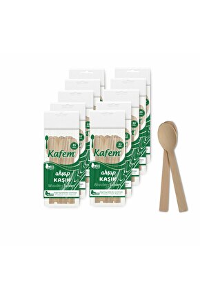 AHŞAP KAŞIK 25’li 10 paket