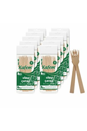 AHŞAP ÇATAL 25’li 10 paket