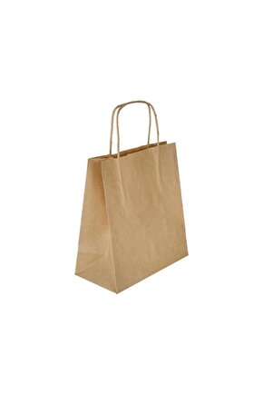 Burgu Sap Kraft Çanta 25li 20x32x32 90 Gr