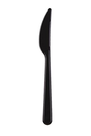Siyah Plastik Bıçak 180 mm 50 Adet