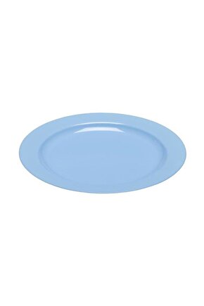 Plastik Mavi Tabak 26 cm 10lu