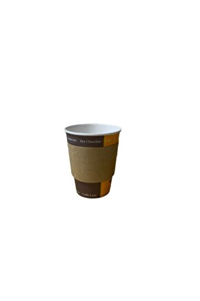 Karton Bardak Bileziği (sleeve) - Kraft - 8-12 Oz - 100lü Paket