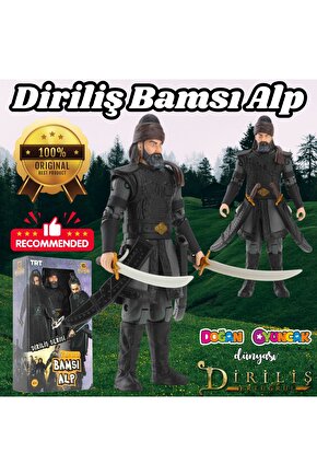 Diriliş Ertuğrul Bamsı Alp Karakteri - Bamsı Alp Figürü - Diriliş Ertuğrul Oyuncak - Diriliş Ertuğru