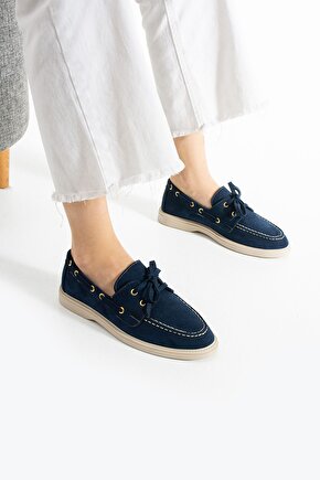 LPM Süet Kadın Loafer Ayakkabı