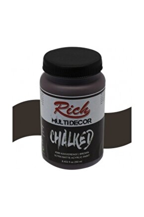 Multi Decor Chalked Akrilik Boya 250 Cc Kahverengi 4586