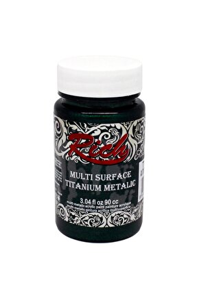 Multi Surface Titanium Metalik Boya 90 Cc Antik Yeşil 2554