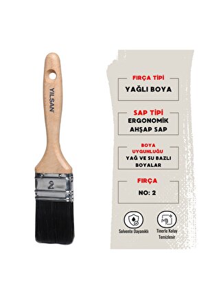 | Yağlı Boya Fırçası [no: 2]