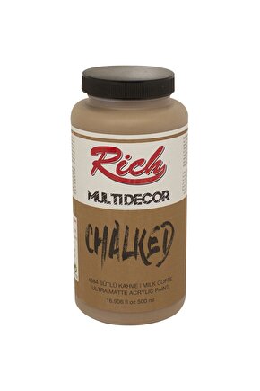 Multi Decor Chalked Akrilik 500ml N:4584 Sütlü Kahve