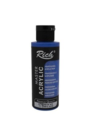 Master Acrylic Akrilik Boya 178 Mavi 120 Cc