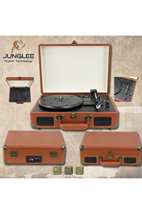 Nostaljik Pikap Plakçalar 33-45-78 Lik Plak Uyumlu Plak Çalar Bluetooth Hoparlör Mp3 Usb Player