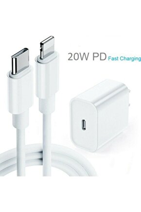 Ios Iphone 11 - 11 Pro -12 - 12 Pro 13 - 13 Pro Ve Max Uyumlu Hızlı Şarj Type-c Lightning Kablo 20w