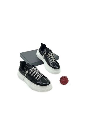Kadın Taşlı Spor Paraşüt Ayakkabı SP-1457