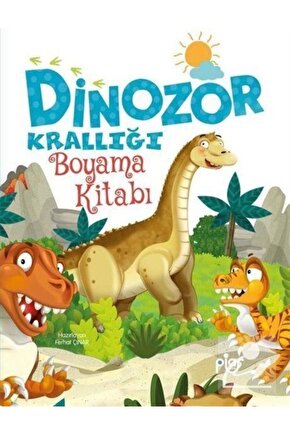 Dinozor Krallığı Boyama Kitabı