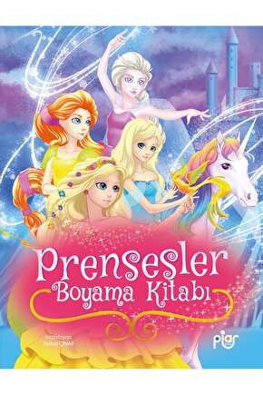 Prensesler Boyama Kitabı