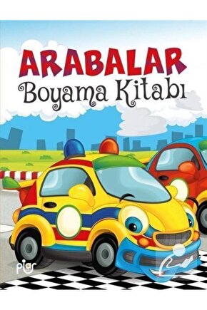 Arabalar Boyama Kitabı