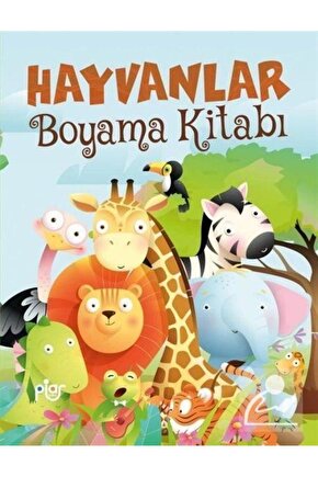 Hayvanlar Boyama Kitabı