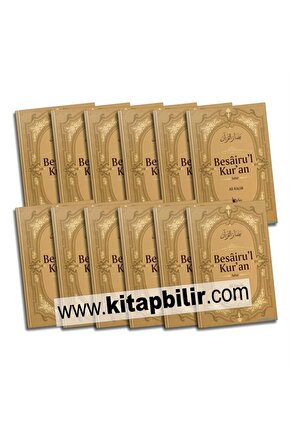 Besairul Kuran Tefsiri (12 Cilt Takım-ekonomik Baskı).
