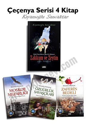 Çeçenya Serisi 4 Kitap - Kıyamoğlu Sancaktar Kitap Seti