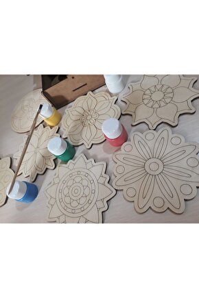 Sürprizli Mandala Boyama Seti 20 x 20 cm