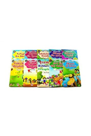 Çocuklar Için Sahabe Hayatları Seti (10 Kitap Takım)