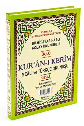 Kuran-ı Kerim (bilgisayar Hatlı, Sesli) (cami Boy) (mealli Ve Türkçe Okunuşlu) (kod: H-60)