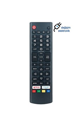 Onvo Ov65500 Uyumlu Ultra Hd Webos Led Tv Kumandası