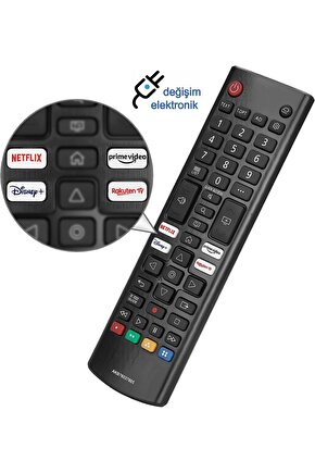 Sunny Sn50Fmn252 Webos Smart Led Tv Yedek Kumandası