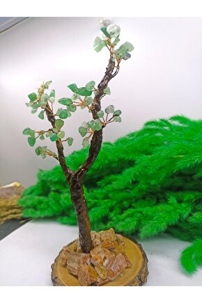 DOĞAL TAŞ AĞAÇ SAF AMAZONİT (SERTİFİKALI)(HAND MADE)