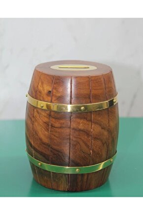 Pirinç Fıçı Kumbara 1786