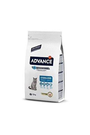 Sterilised Hindili Yetişkin Kısırlaştırılmış Kedi Maması 1.5 Kg