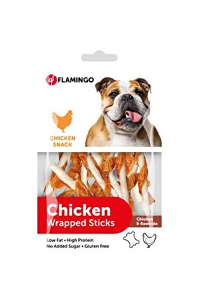 Chicken Wrapped Sticks Tavuk Etli Glutensiz Köpek Ödül Maması 65 gr