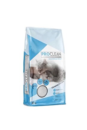 Marsilya Sabun Kokulu Topaklanan Kedi Kumu Ince Taneli 10 Lt
