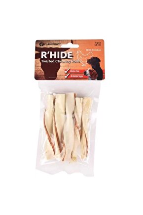Rhide Twisted Tavuklu Burgu Çubuk Köpek Ödül Maması 12 Cm 70 gr - Petshopundan