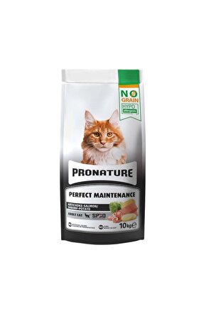 Hypo-allergenic Tahılsız Somonlu Karidesli Yetişkin Kedi Maması 10 Kg