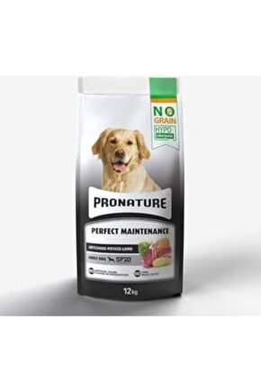 Hypo-allergenic Tahılsız Yetişkin Köpek Maması Kuzu, Enginar Ve Patatesli 12 Kg