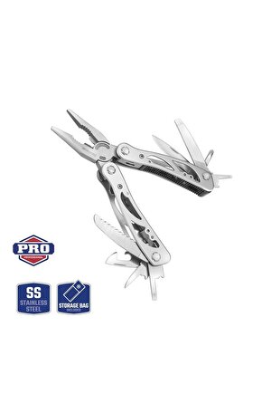 OtantikShop WP382001 12 IN 1 Çok Fonksiyonlu Profesyonel Pense Seti + Taşıma Kılıfı Trndy 1017