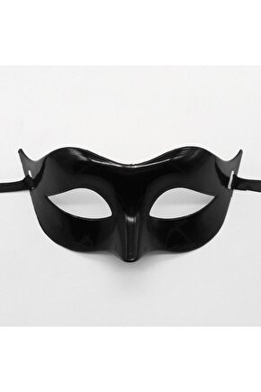 Siyah Renk Masquerade Kostüm Partisi Venedik Balo Maskesi (4767) - AGT7279-5875