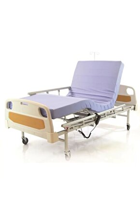HASTA KARYOLASI ABS (SİLİNEBİLİR) BAŞLIKLI 2 MOTORLU H224-AP  H329