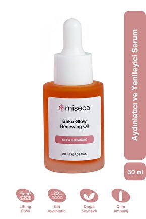 Baku Glow Bitkisel Retinol Alternatifi Yenileyici Serum 30 ml | Bakuchiol Kuşburnu