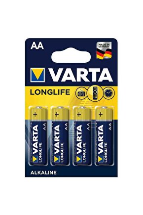 Longlife Alkaline Aa Kalem Pil 1.5 V 4 Adet