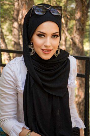 Siyah Bone Hazır Şal