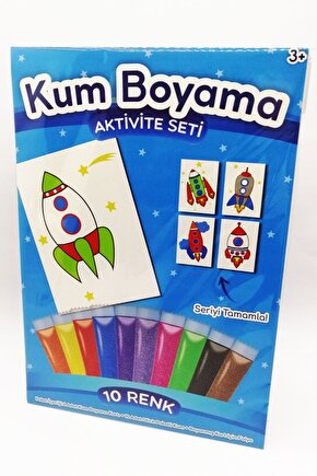 Loki Roket | Roket Kum Boyama Aktivite Seti