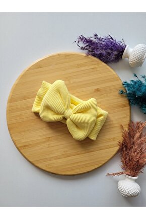 Kız Bebek & Çocuk Fiyonklu Bandana