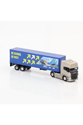 1:64 Ölçek Metal Kafalı Scania Dorseli Tır