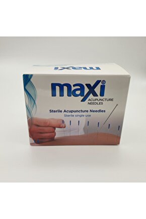 Akupunktur iğnesi 0.25*40 mm kuru iğne 200’lü paket