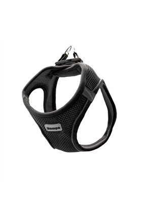Air Mesh Kedi Köpek Göğüs Tasma Xl Siyah