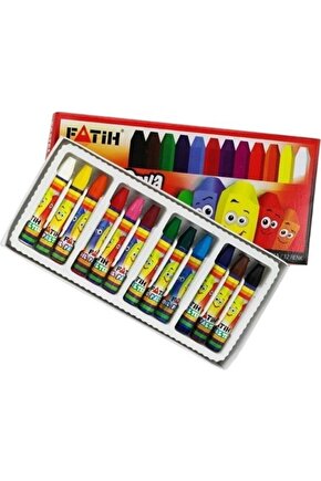 12li Pastel Boya Karton Kutu  34012