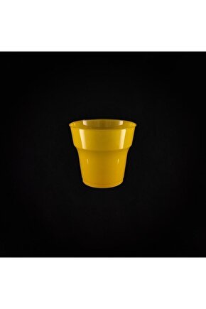 Kristal Renkli Bardak Sarı 10lu