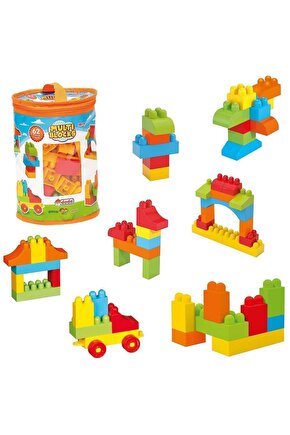 Oyuncak Multi Bloklar 62 Parça 01253