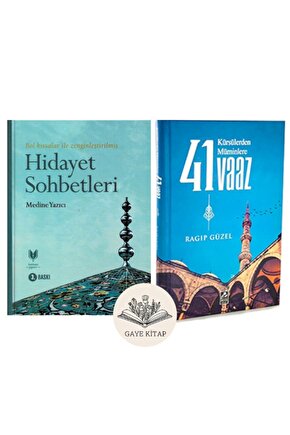 Hidayet Sohbetleri ve Kürsülerden Müminlere 41 Vaaz ( 2 Kitap Set ) Ciltli